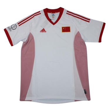 Camisa Retrô União China Away Copa do Mundo Versão  2002