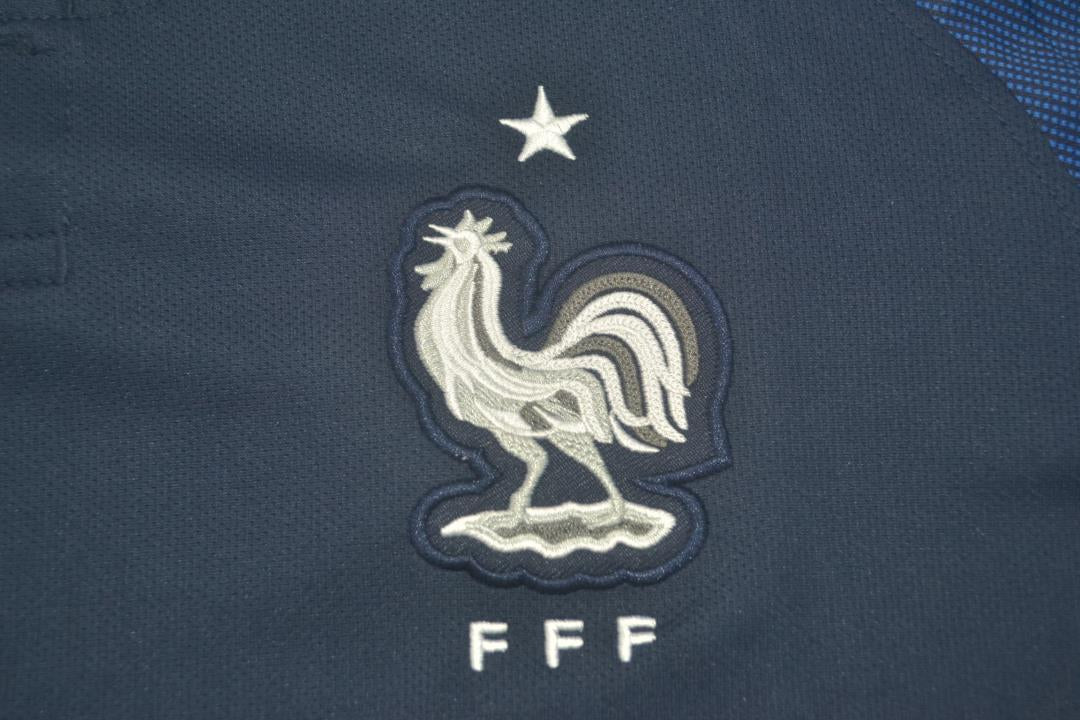 Camisa Retrô França Home  2018