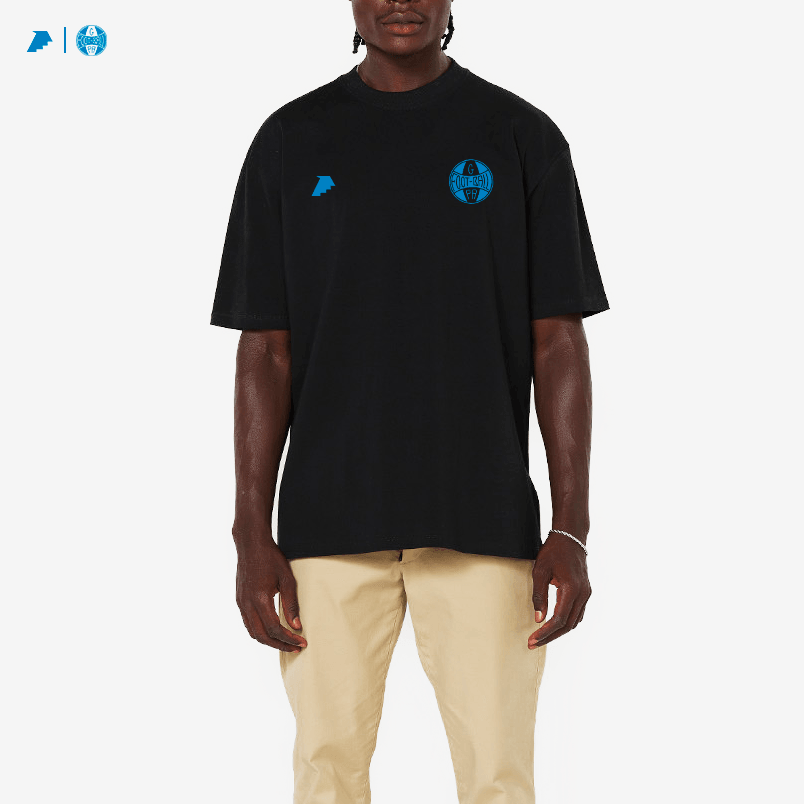 Camisa Grêmio Imortal Tricolor Oversized Preta