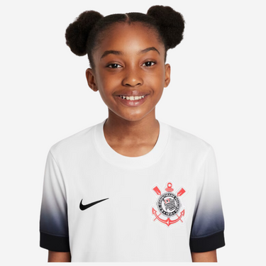 Camisa Infantil Nike Corinthians 2024/25 I Torcedor