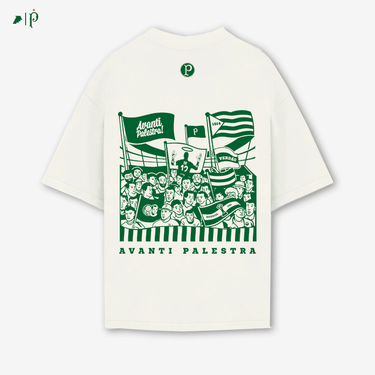 Camisa Palmeiras Avanti Palestra Oversized Off-White