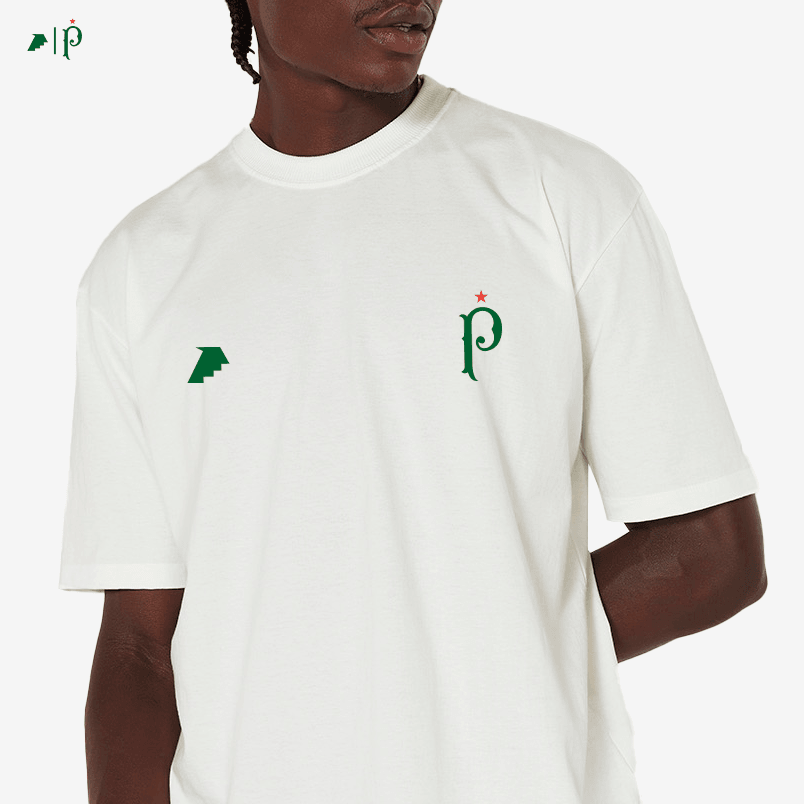 Camisa Palmeiras Avanti Palestra Oversized Off-White