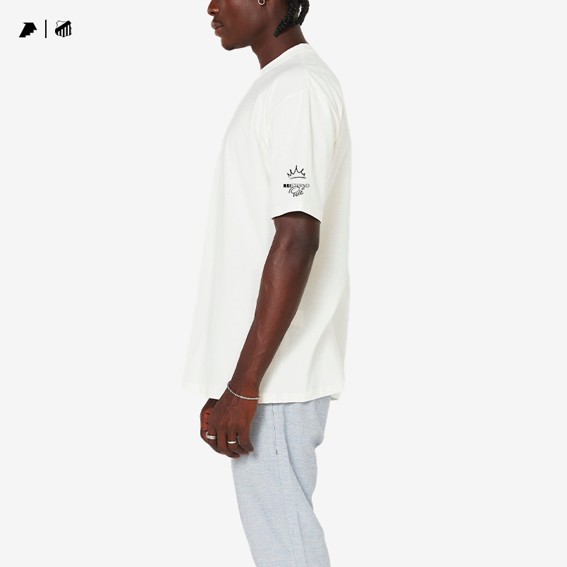 Camisa Santos - Orgulho Santista Oversized Off-White