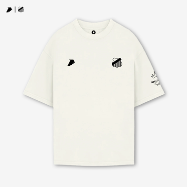 Camisa Santos - Orgulho Santista Oversized Off-White