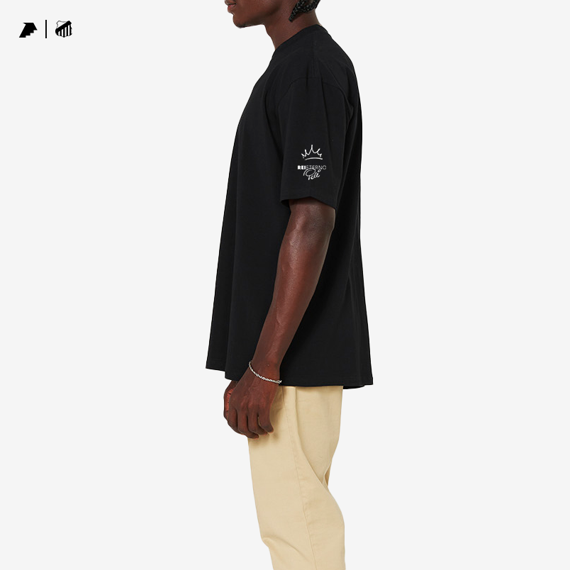 Camisa Santos - Orgulho Santista Oversized Preta