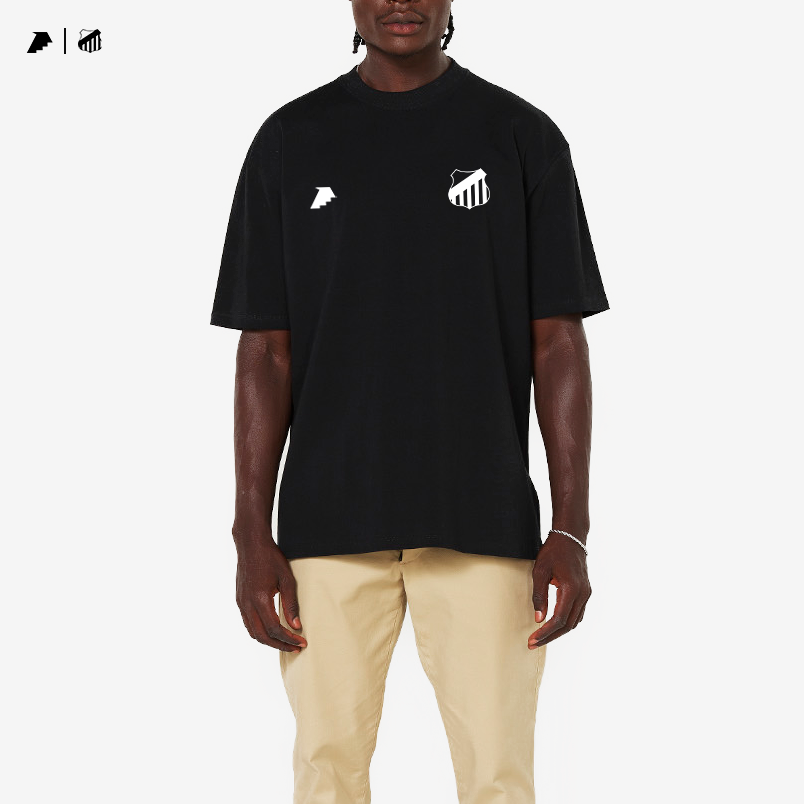Camisa Santos - Orgulho Santista Oversized Preta