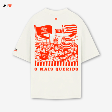Camisa São Paulo O Mais Querido Oversized Branca