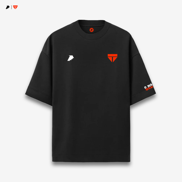 Camisa São Paulo O Mais Querido Oversized Preta