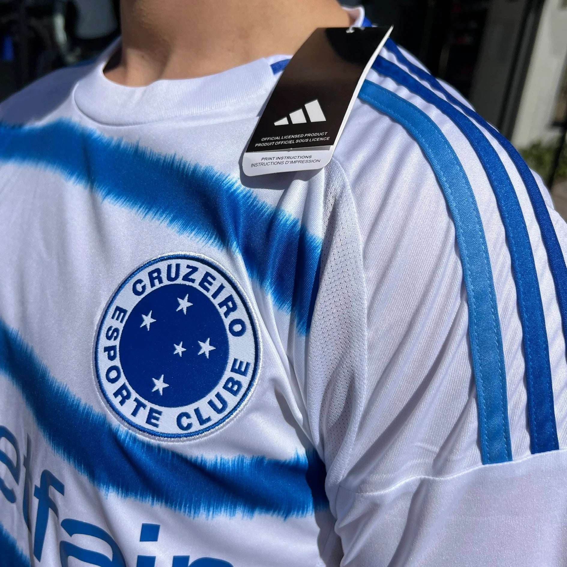 Camisa adidas Cruzeiro 2025/26 II COM PATROCÍNIOS
