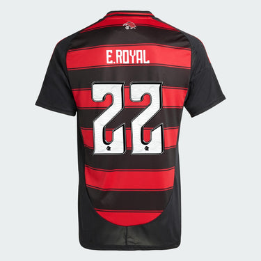 Camisa Adidas Flamengo 2025/26 I E. ROYAL N° 22