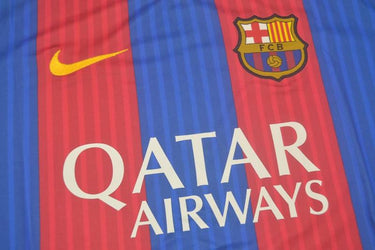 Camisa Retrô Barcelona Home 16/17