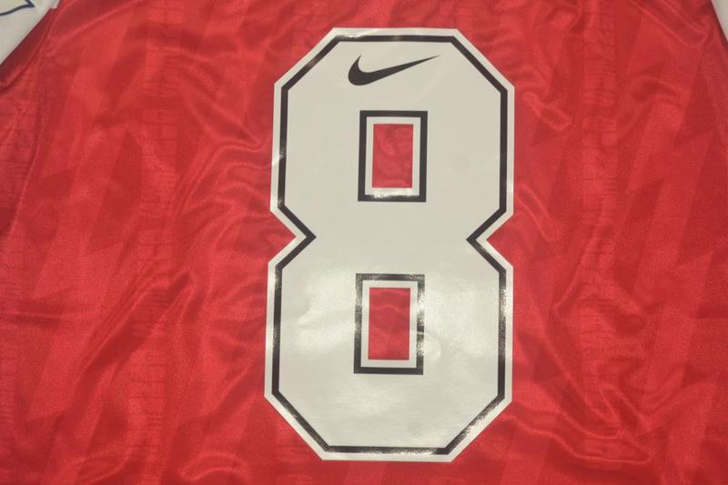 Camisa Retrô Arsenal Home 94/95 "Wright" Nº 8