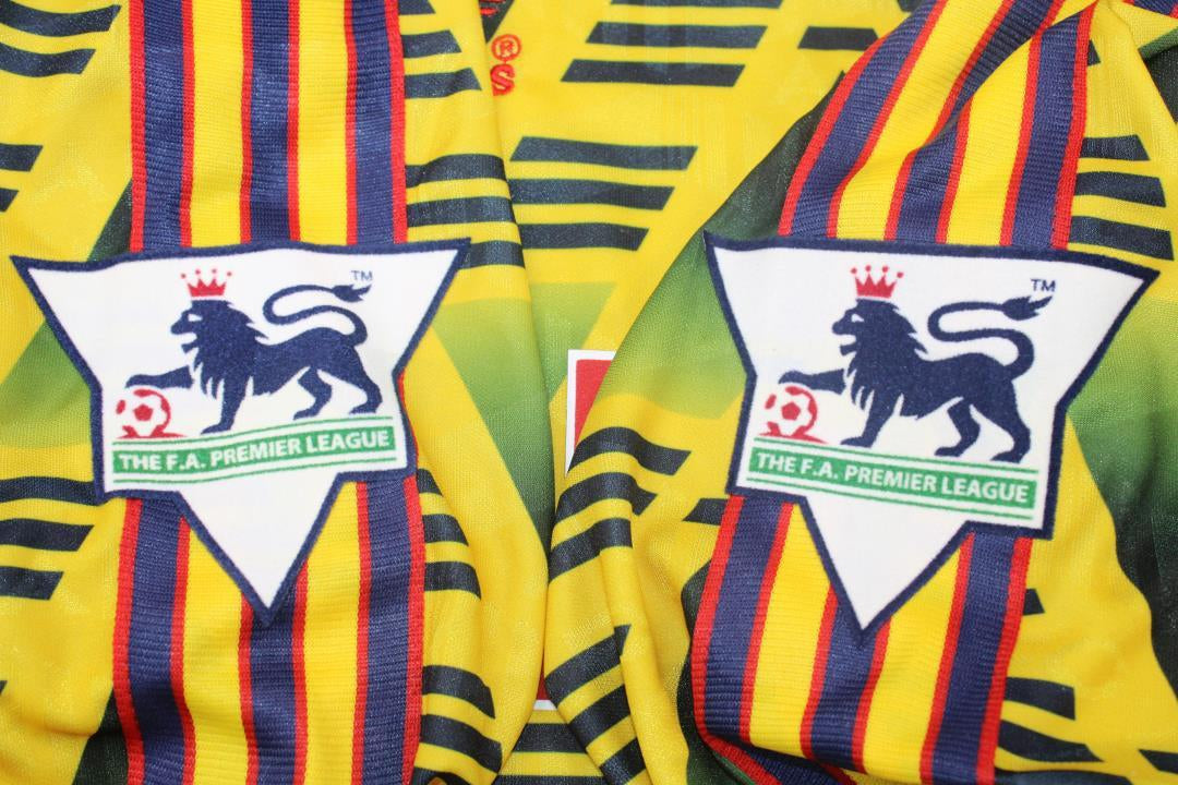Camisa Retrô Arsenal Away Manga Longaa 91/93 "Wright" Nº 8