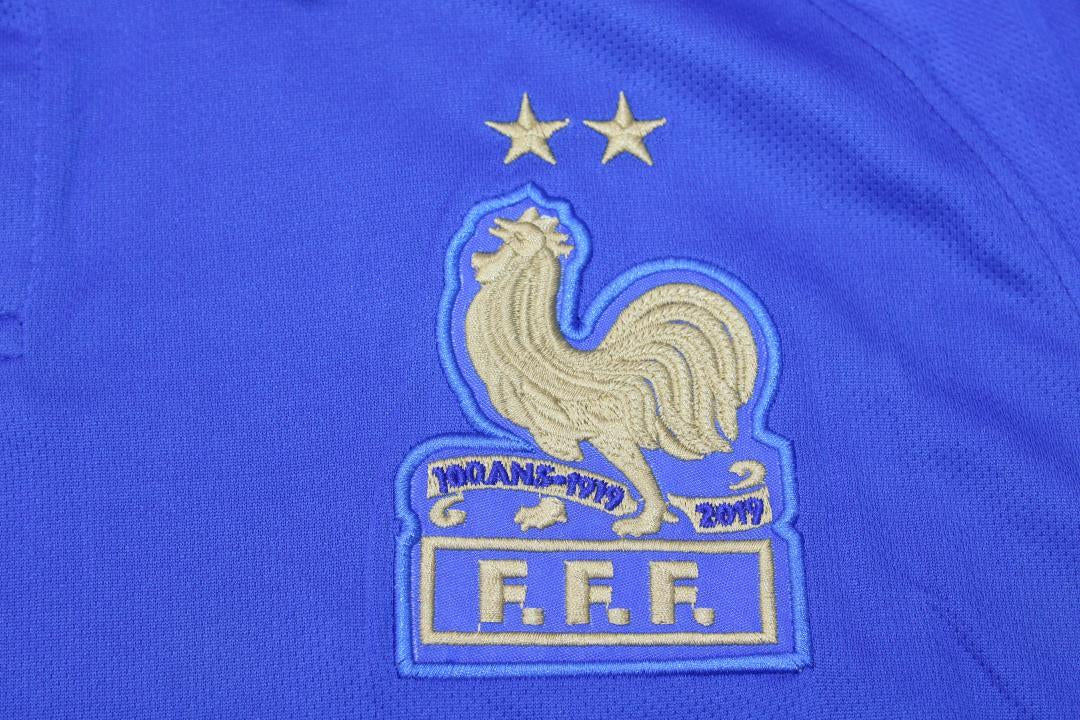 Camisa Retrô França centenário 19/20 "Mbappe" N°10
