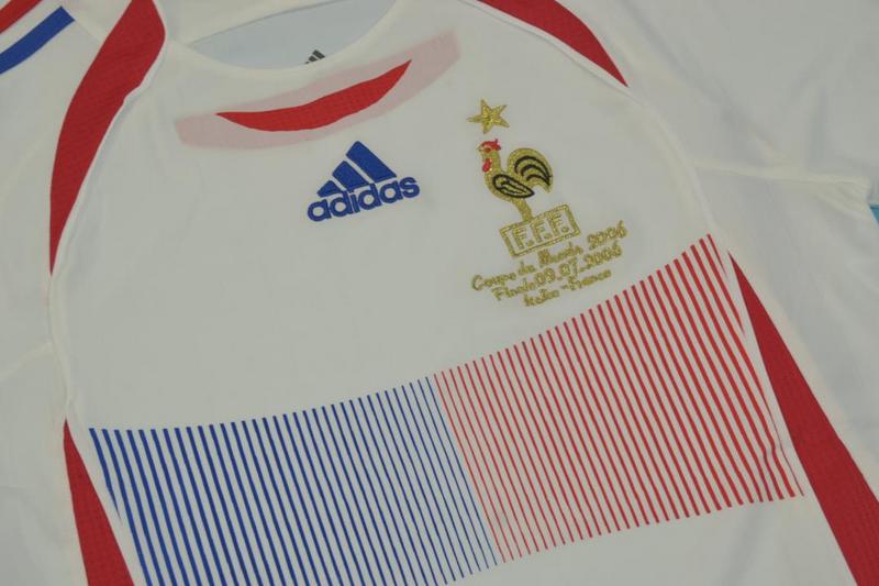 Camisa Retrô França Final Copa do Mundo Versão 2006