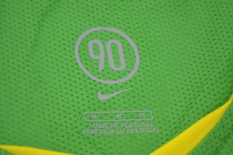 Camisa Retrô Brasil Home 04/06 "Ronaldinho" N°.10