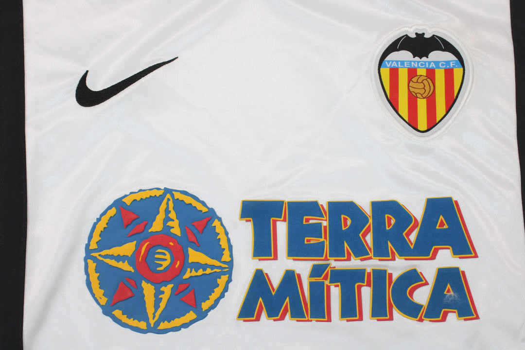 Camisa Retrô Valencia Home 00/01 "Mendieta" Nº 6