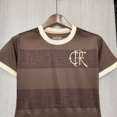 Camisa Flamengo Identidade - Marrom - (Feminina)