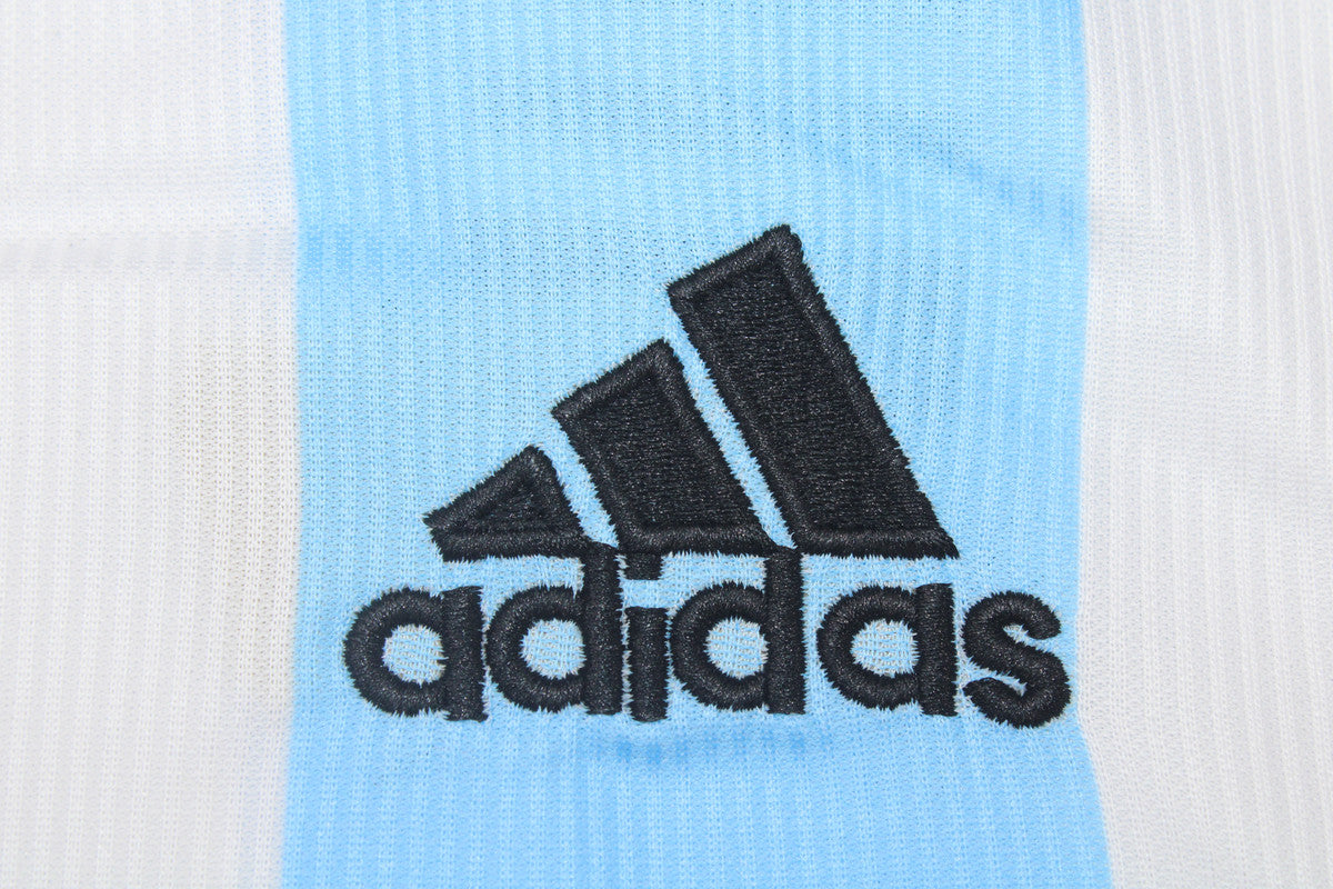 Camisa Retrô Argentina Home Manga Longaa 1998