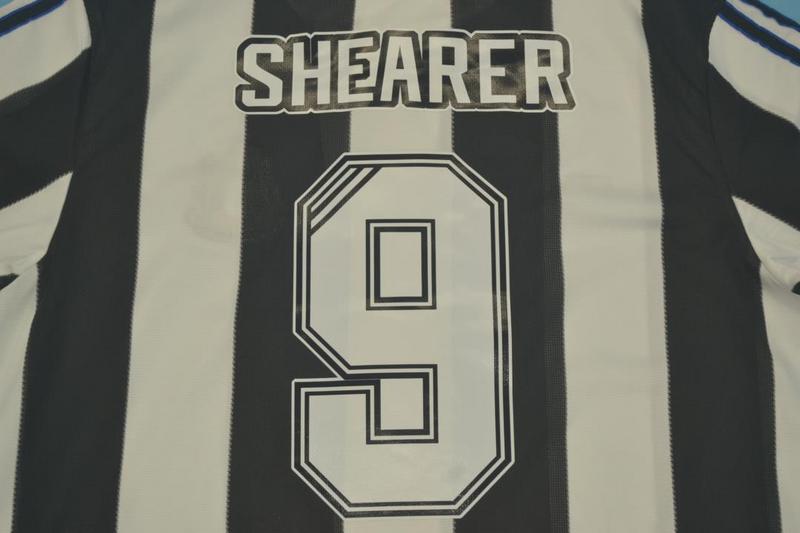 Camisa Retrô New Castle Home 95/97 "Shearer" Nº 9