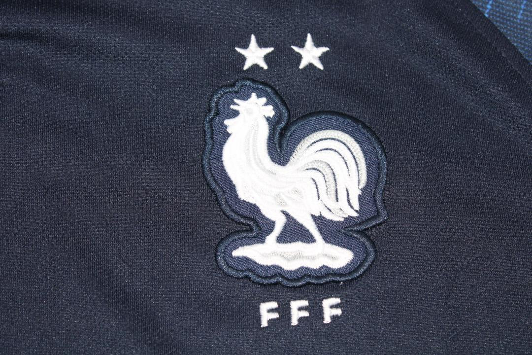 Camisa Retrô França Home Zwei-e-Versão 18/19