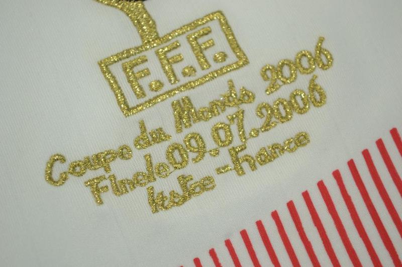 Camisa Retrô França Final Copa do Mundo Versão 2006