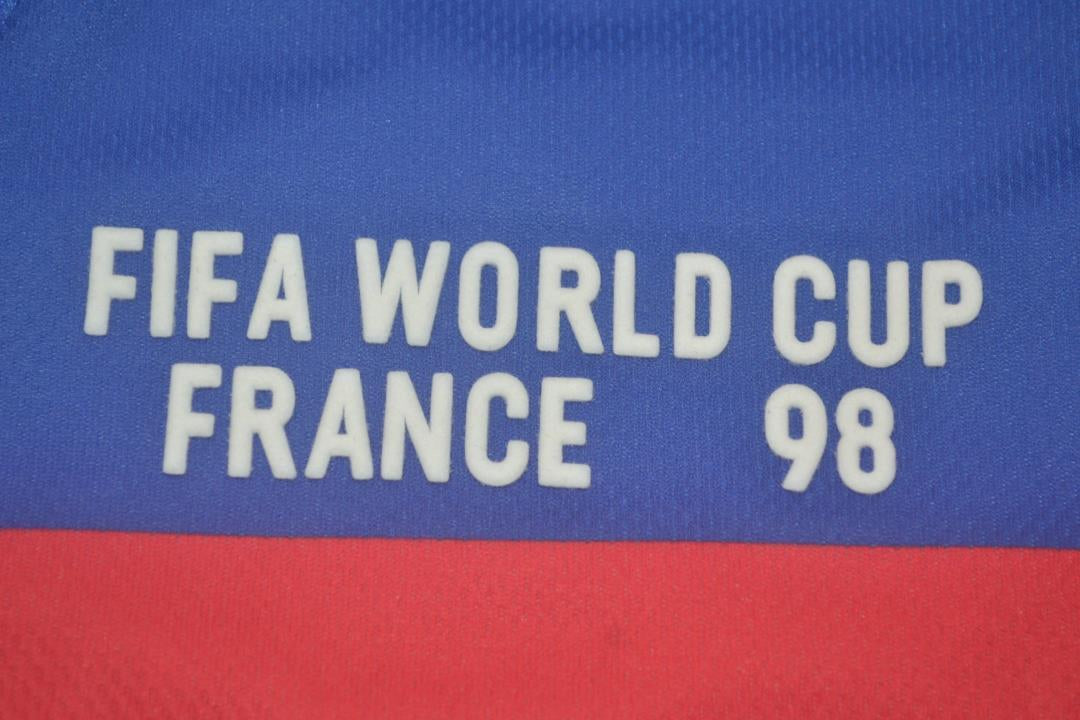 Camisa Retrô França Home Copa do Mundo Versão 1998