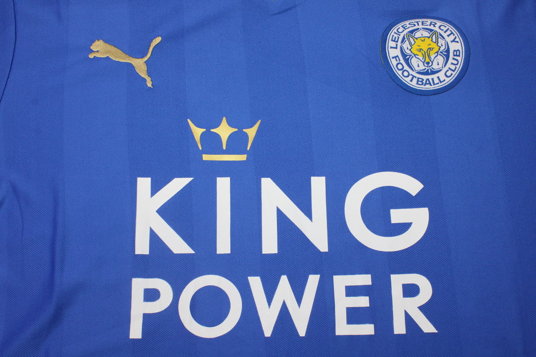 Camisa Retrô Leicester City Home 15/16